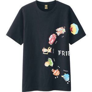 Uniqlo Pixar Friends T-shirt Black XL